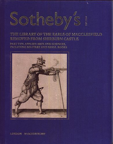 Sotheby's: The library of the earls... (Part 10) 2007. october 30