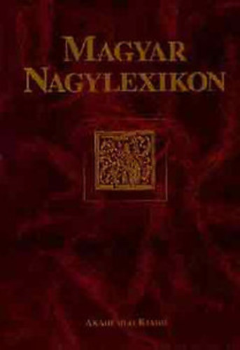 MAGYAR NAGYLEXIKON 3. KTET