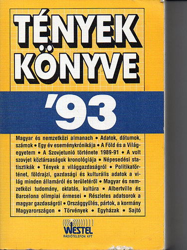 Bal Gyrgy-Lipovecz Ivn - Tnyek knyve '93