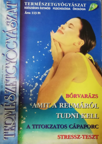 TermészetGyógyászat magazin 1996. VII. évfolyam 4. szám