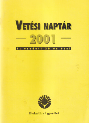 Dr. Mezei Ott�n� - Vet�si Napt�r 2001