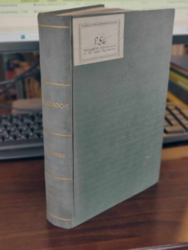 Sz�zadok a Magyar T�rt�nelmi t�rsulat k�zl�nye 1919-1920
