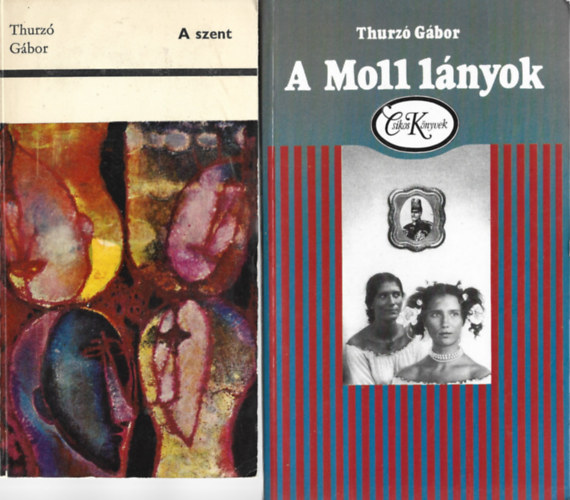 Thurzó Gábor - 2 db könyv, A szent, A Moll lányok