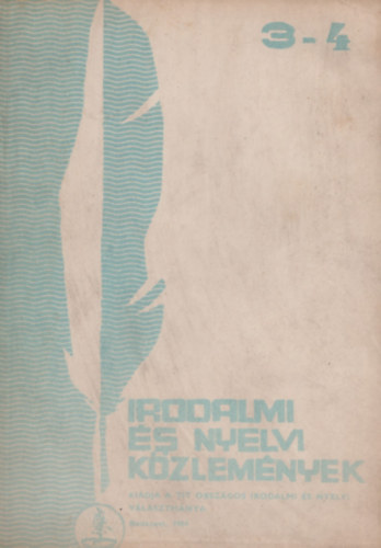 Irodalmi és nyelvi közlemények 1964 3-4