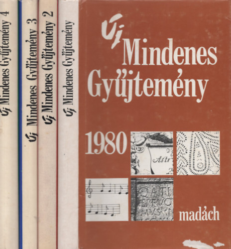 Zalabai Zsigmond (Szerk.) - j Mindenes Gyjtemny I-IV. (1980, 1983, 1984, 1985)