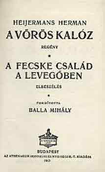 Heijermans Herman - A v�r�s kal�z