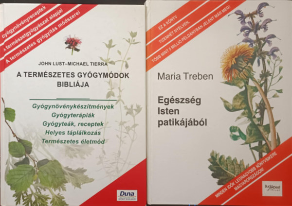 Maria Treben, Lust, John-Tierra, Michael - Termszetgygyszati knyvcsomag