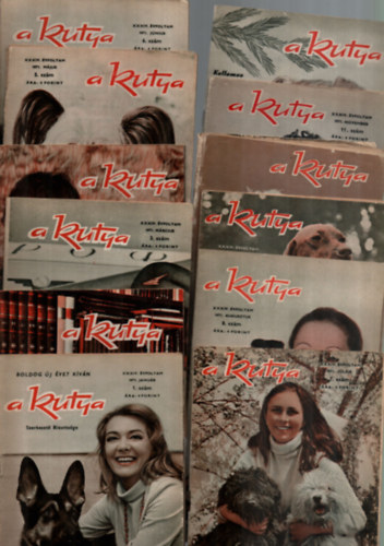 Br Andrs (szerk.) - A kutya - XXXIV. vfolyam 1971. janur-december 1-12. szm - Teljes vfolyam