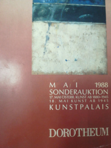 Dorotheum mai 1988 sonderauktion Kunstpalais