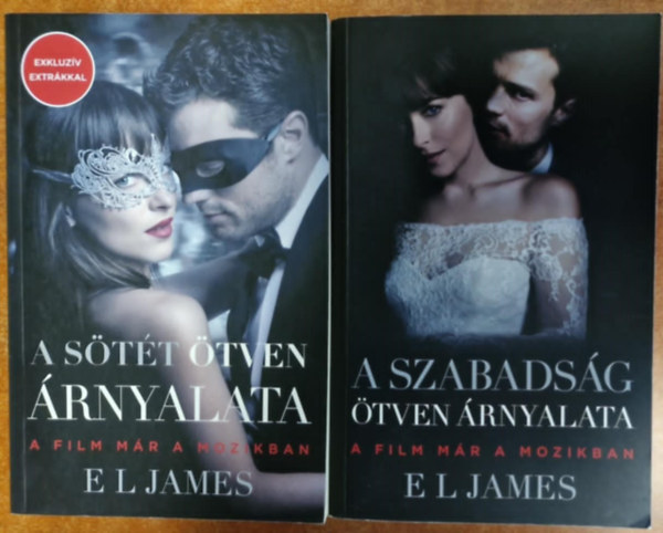 E.L. James - 2db A szrke tven rnyalata II-III rsz: A stt tven rnyalata - A szabadsg tven rnyalata
