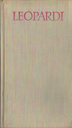 Leopardi - Magános élet