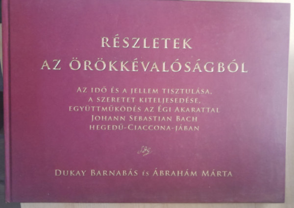 Dukay Barnabás, Ábrahám Márta - Részletek az örökkévalóságból