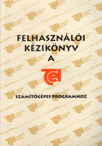 Osztroluczky Mikls, Novk gnes - Felhasznli kziknyv a TEL szmtgpes programhoz ( flopyval )