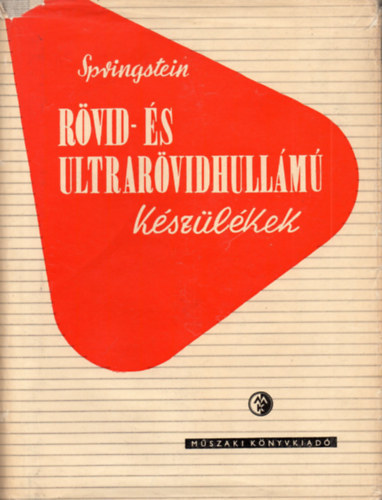 K. A. Springstein - R�vid-�s ultrar�vidhull�m� k�sz�l�kek