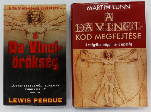 Martin Lunn, Lewis Perdue - A Da Vinci-k�d megfejt�se + A Da Vinci-�r�ks�g