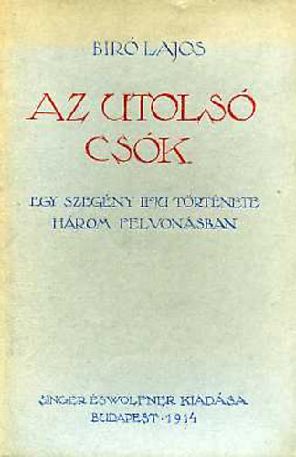 Bíró Lajos - Az utolsó csók