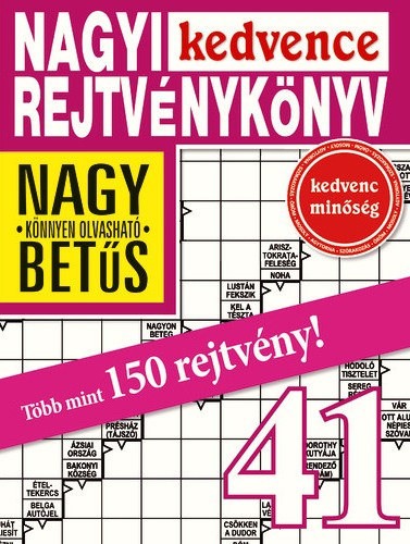 Nagyi Kedvence Rejtv�nyk�nyv 41.