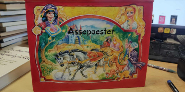 Assepoester (Hamupipőke holland nyelven. térbeli mesekönyv)