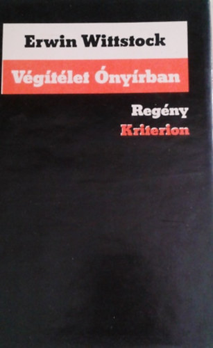 Erwin Wittstock - V�g�t�let �ny�rban