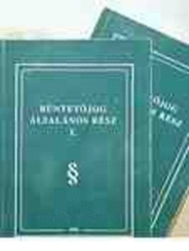 Dr. Magyar József (szerk.) - Büntetőjog-Általános rész II.