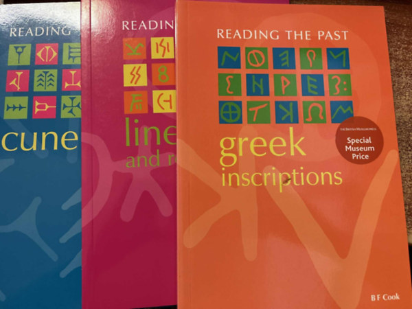 3 db Reading the Past Cuneiform + linear b and + greek inscriptions