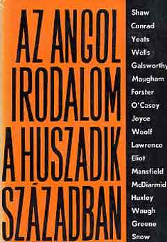 Osztovits Levente, Mihályi Gábor, Nagy Péter, Hernádi Miklós - Az angol irodalom a huszadik században 1-2.