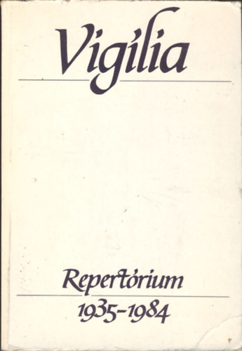 Stauder Mria (szerk.) - Repertrium 1935-1984 (Vigilia)