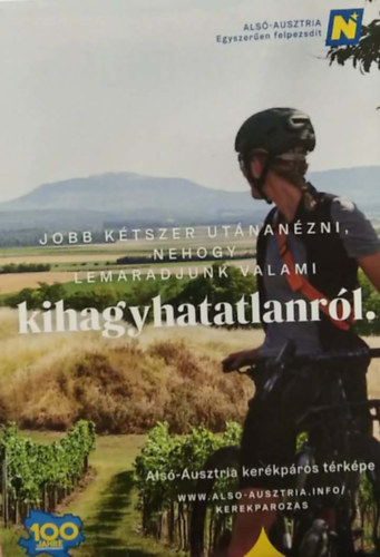 Alsó-Ausztria kerékpáros térképe