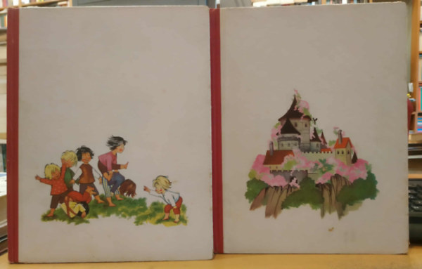 Bodrits István, Benedek Elek, Fuderer Gyula - 2 db mesekönyv: Meseország kapuja + Aranyréten aranyfű