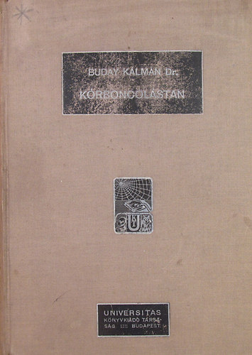 Dr. Buday K�lm�n - K�rboncol�stan I. - �ltal�nos r�sz