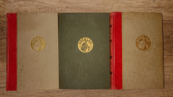 Kosztolányi Dezső - Kosztolányi három kötete a Nyugat gyújteményes kiadásában: Elsüllyedt Európa, Színház, Napjaim múlása