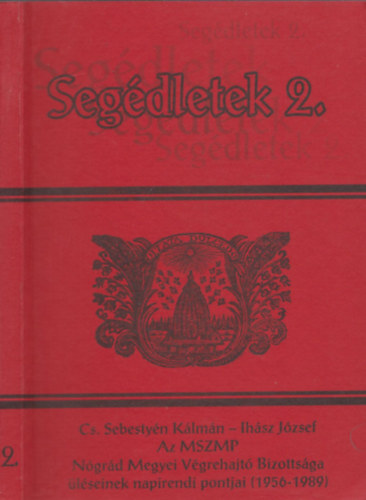 Cs. Sebestyén Kálmán, Ihász József - Az MSZMP Nógrád megyei Végrehajtó Bizottsága üléseinek napirendi pontjai (1956-1989) (Segédletek 2.)
