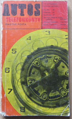 Aut�s telefonk�nyv (Magyar posta)
