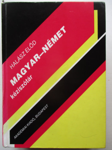 Hal�sz El�d - Magyar-n�met k�zisz�t�r