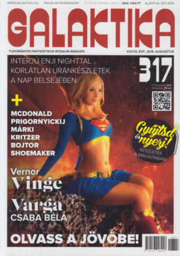 Burger Istvn (fszerk.) - Galaktika 317. (2016. augusztus)