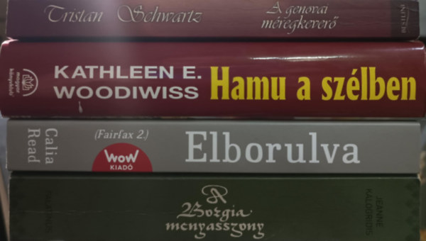 Tristan Schwartz, Kathleen E. Woodiwiss, Calia Read, Jeanne Kalogridis - Romantikus knyvcsomag