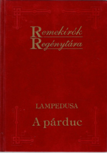 Giuseppe Tomasi de Lampedusa - A p�rduc