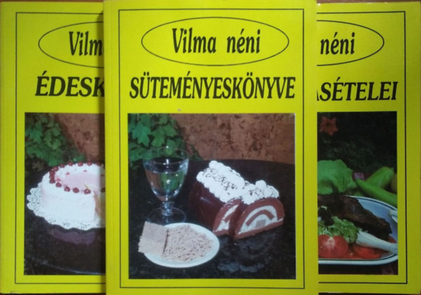 Szabó Vilma - Vilma néni receptkönyv-csomag (3 kötet)