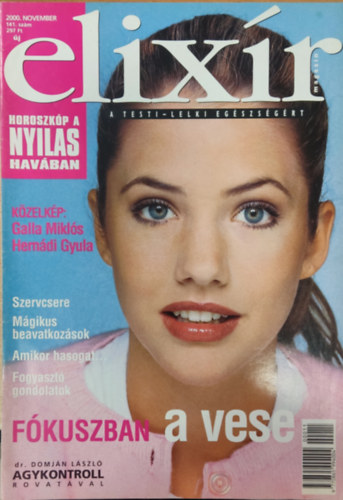 Dr. Nagy Rbert (szerk.) - Elixr magazin 2000. november