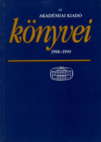 Az akadmiai kiad knyve 1998-1999 ( Knyveink )