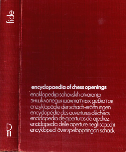 A. Matanovic, B. Rabar, B. Molerovic - Enciklopedija Sahovskih Otvaranja D III