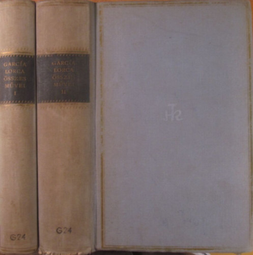 Federico Garcia Lorca - Federico Garc�a Lorca �sszes m�vei I-II. (Helikon Klasszikusok)