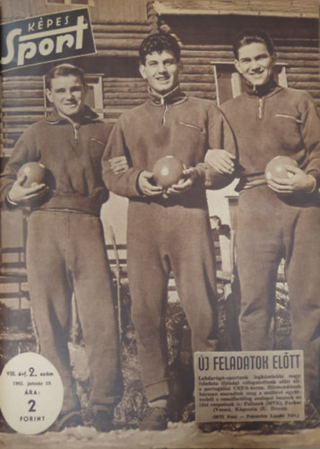 Psztor Lajos (szerk) - Kpes sport, VIII. vfolyam (1961), 1-52. szm (egybektve; 2 szm (22, 23.) hinyzik)
