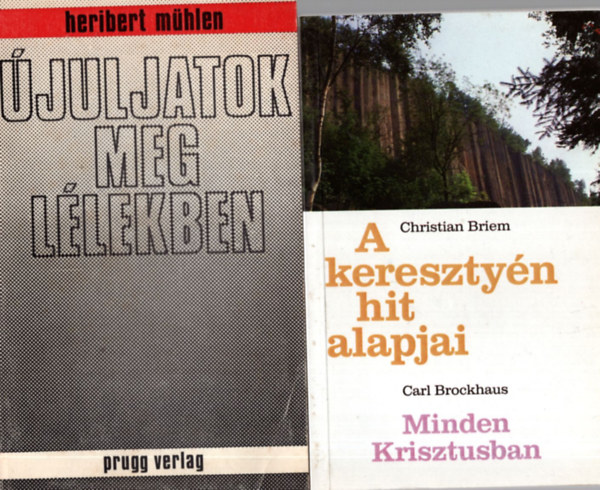 Szenes Sndor, Wolfgang Ockenfels, Heribert Mhlen, Christian Briem - 4 db vallsi knyv ( egytt ) 1. A keresztyn hit alapjai - Minden Krisztusban, 2. juljatok meg llekben, 3. Kis katolikus trsadalomtan, 4. Befejezetlen mlt- Keresztnyek s zsidk, sorsok