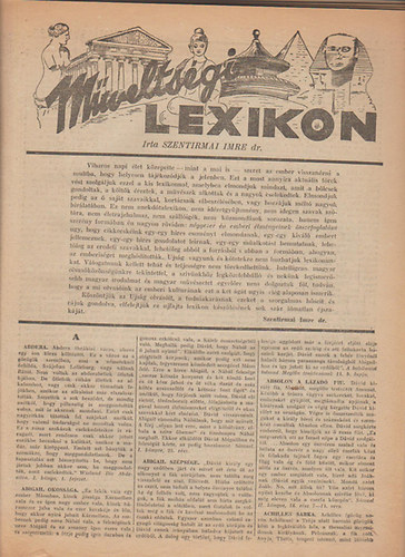 Szentirmai Imre - Mveltsgi lexikon + Rakta (Karcsonyi ketts szm ) - egybektve