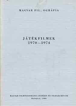szerk.: Luttor Mria - Jtkfilmek 1970-1974. - Magyar filmogrfia
