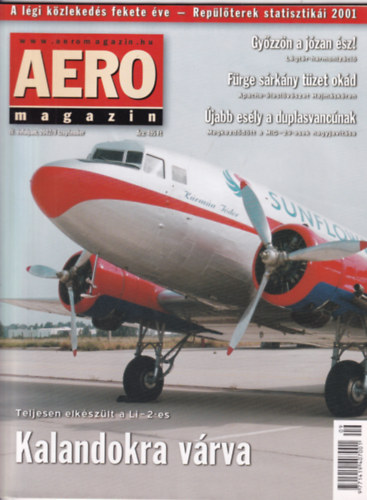 Sajtos Zoltán - Aero magazin IV. évfolyam, 2002/9 szeptember