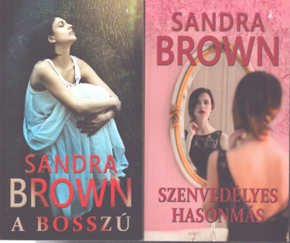 Brown Sandra - 2 db Sandra Brown k�tet: Szenved�lyes hasonm�s - A bossz�
