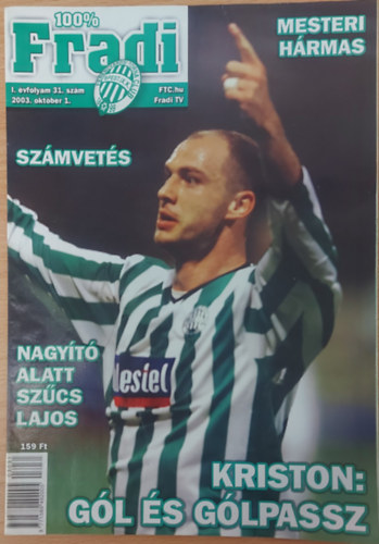 100% Fradi - I. vfolyam 31. szm 2003. oktber 1.