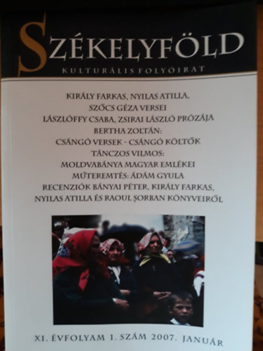 Sz�kelyf�ld kultur�lis foly�irat XI. �vf. 1. sz. 2007. janu�r
